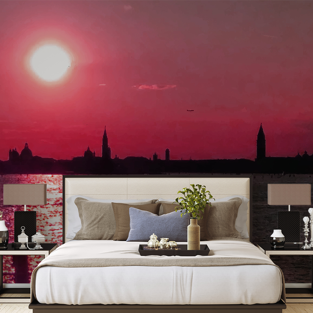 Fotoinserimento-tramonto-Veneziano-viola